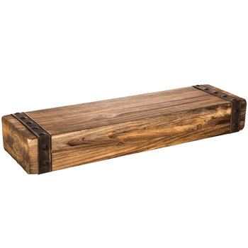 Rustic Chunky Wood Floating Wall Shelf 